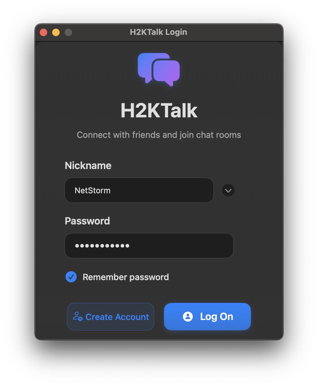 Buddy List Interface